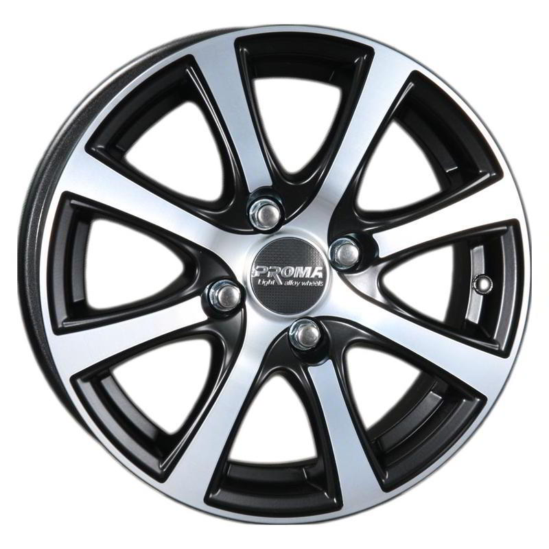 Proma Колизей 6x15 4*100 ET50 DIA60.1 алмаз матовый