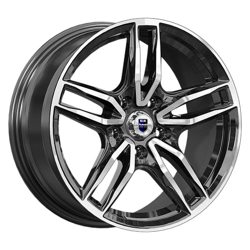 K&K Бартон (KC1110) 8x17 5*120 ET34 DIA72.6 Алмаз черный