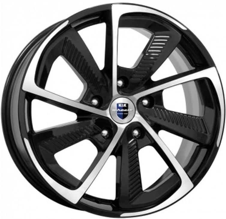 K&K KC678 8x18 5*127 ET56.4 DIA 71.6 Алмаз черный