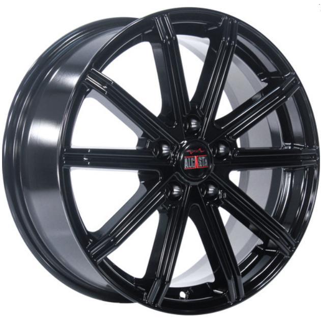 Alcasta M64 6.5x16 5*100 ET38 DIA57.1 BK