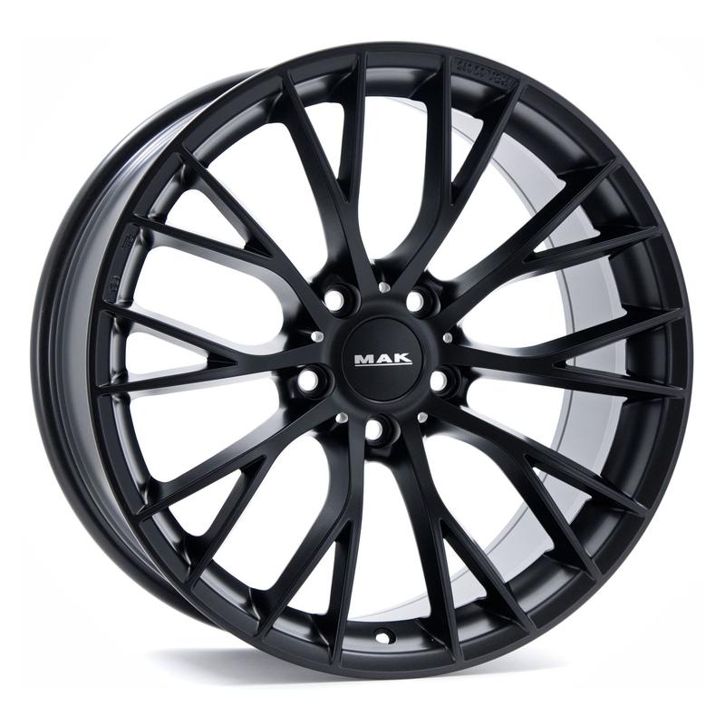 MAK Munchen 8x18 5*120 ET43 DIA72.6 Matt Black