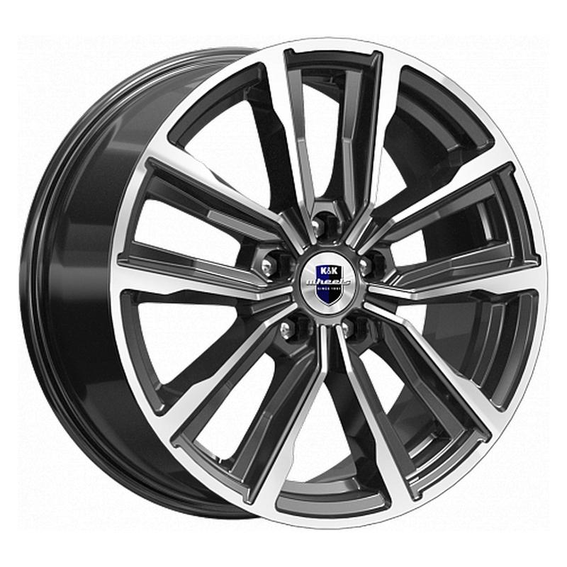 K&K KC964 7.5x17 5*115 ET35 DIA70.3 Алмаз черный