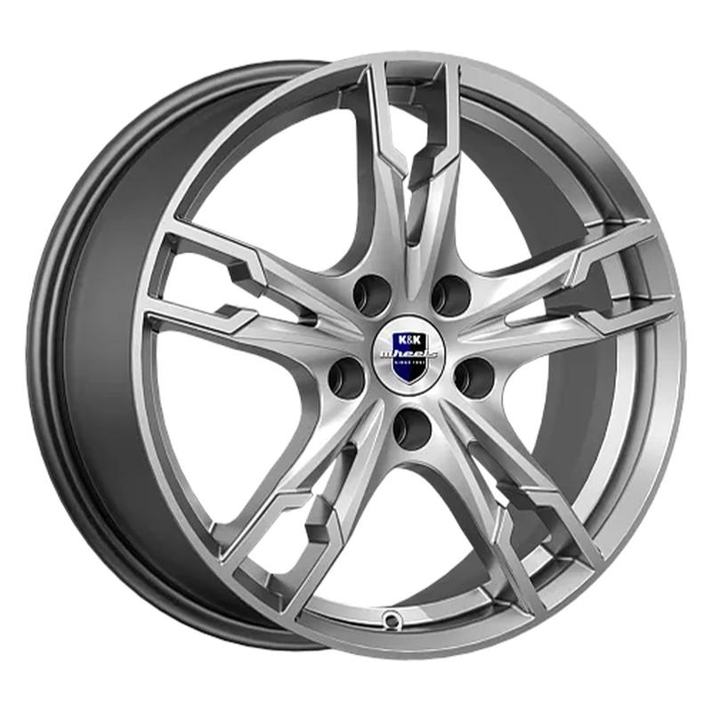 K&K Солар 7x17 5*114.3 ET45 DIA67.1 Дарк платинум