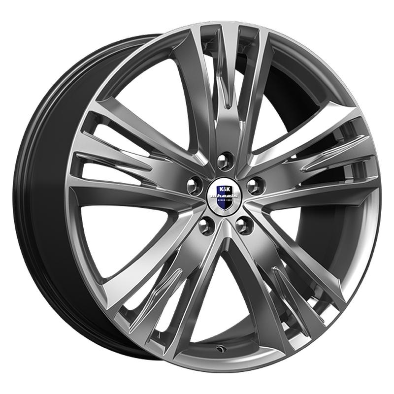 K&K Атлас 8.5x20 5*114.3 ET40 DIA66.1 Дарк платинум