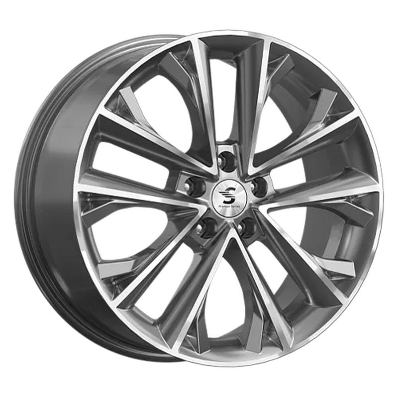 Скад КР012 7x18 5*108 ET47 DIA60.1 Diamond Gloss Graphite