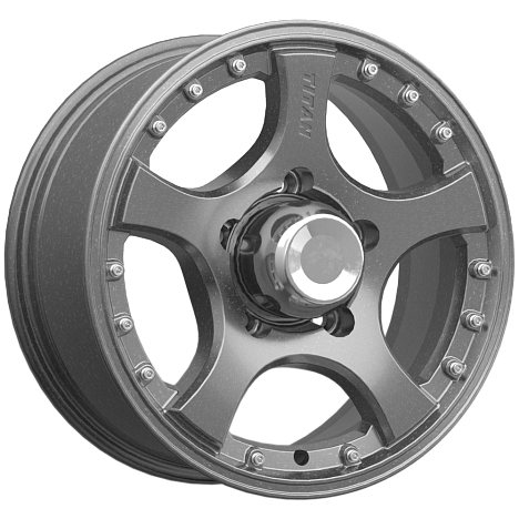 Скад Титан 7x16 5*139.7 ET20 DIA109.7 Графит