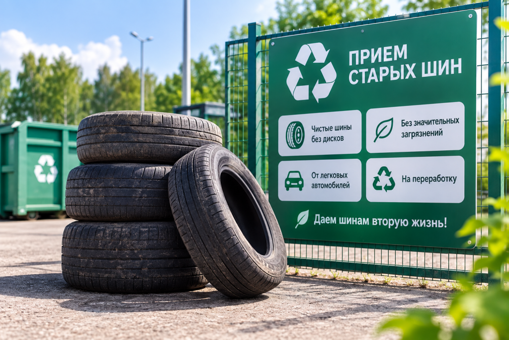 Куда сдать изношенную резину