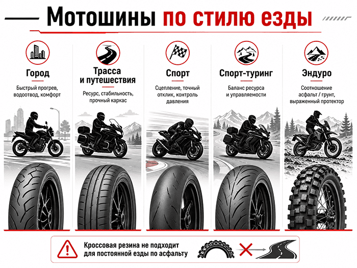 Мотошины для скутера