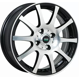 Megami MGM-2 5.5x14 4*98 ET35 DIA58.6 BKF