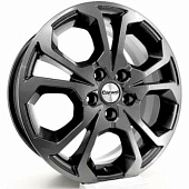 Carwel Шира 6.5x17 5*114.3 ET50 DIA64.1 BL