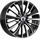 K&K Flanker 6.5x17 5*114.3 ET50 DIA54.1 Алмаз черный