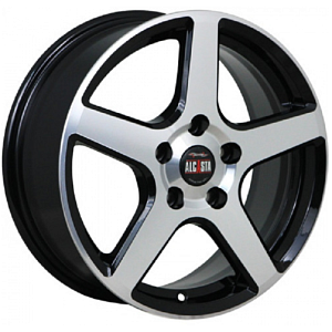 Alcasta M62 6.5x16 5*112 ET45 DIA57.1 BKF