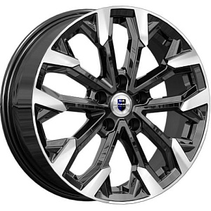 K&K Морейн 6.5x17 5*112 ET43 DIA66.6 Алмаз черный