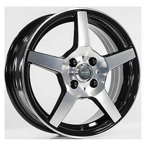 Megami AF-07 6x15 4*100 ET50 DIA60.1 BKF