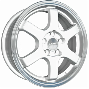 Скад Киото 6x15 4*98 ET38 DIA58.6 Алмаз белый