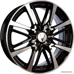 Vector V215 6x16 4*100 ET41 DIA60.1 Черный с алмазной проточкой