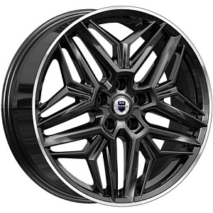 K&K Колумб 7x19 5*112 ET40 DIA66.6 Алмаз черный