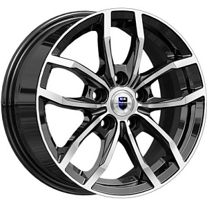 K&K Фрост 6.5x15 5*112 ET50 DIA57.1 Алмаз черный