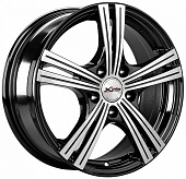 X'trike X-112 6.5x16 5*100 ET38 DIA57.1 BK/FP