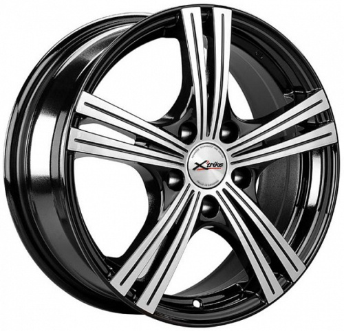 X'trike X-112 6.5x16 5*100 ET38 DIA57.1 BK/FP