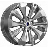 K&K Авиор 7x17 5*108 ET50 DIA63.3 Дарк платинум