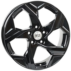 RST R227 (Coolray) 7x17 5*114.3 ET45 DIA54.1 Черный глянцевый