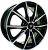 Carwel Belgee S50 6.5x15 5*114.3 ET38 DIA54.1 AB/Черный с алмазной проточкой
