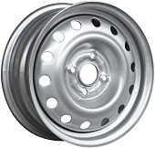 Eurodisk 53A45Z 5.5x14 4*100 ET45 DIA56.6 Silver