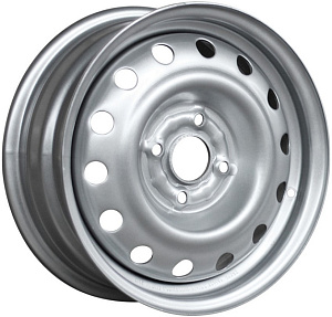 Eurodisk 53A45Z 5.5x14 4*100 ET45 DIA56.6 Silver