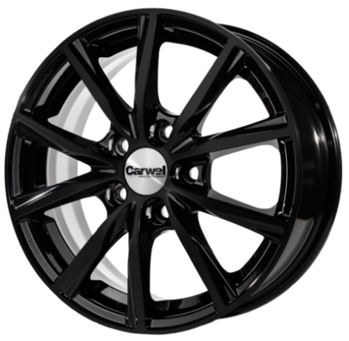 Carwel Гамма 6x15 5*112 ET47 DIA57.1 BK