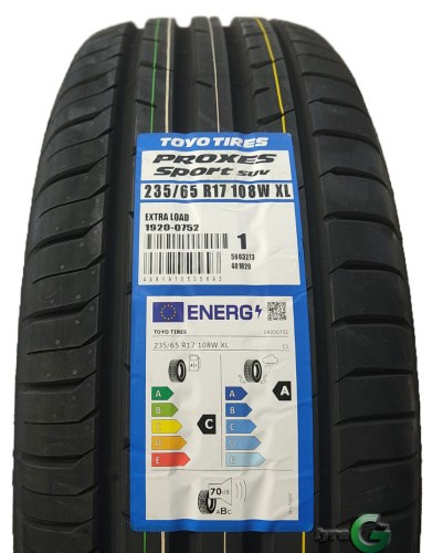 Toyo Proxes Sport SUV 235/65R17 108W