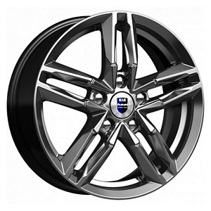 K&K Sayan 6x16 5*105 ET39 DIA56.6 Дарк платинум