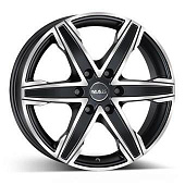 MAK King 6 6.5x16 6*130 ET54 DIA84.1 Ice Black