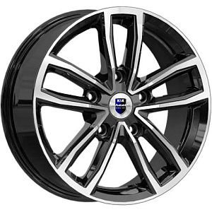 K&K Каланг 6.5x17 5*108 ET33 DIA60.1 Алмаз черный