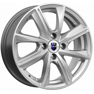 K&K Арнар 6x15 4*100 ET50 DIA60.1 Сильвер