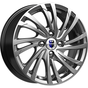 K&K Мейола 6x15 4*100 ET40 DIA60.1 Дарк платинум