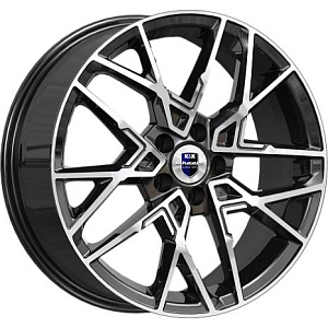 K&K Вудроф 7x18 5*115 ET43 DIA70.1 Алмаз черный