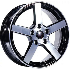 NZ R-02 6.5x16 5*112 ET50 DIA57.1 BKF