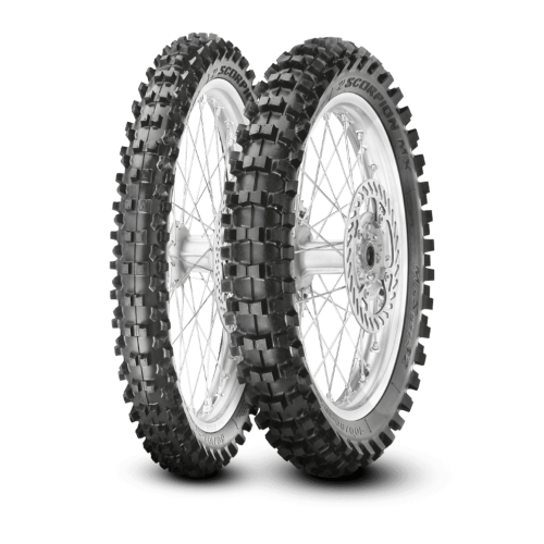Pirelli Scorpion MX32 Mid Soft 90/100R14 49M Rear NHS
