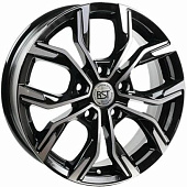 RST R106 6.5x16 5*108 ET50 DIA63.4 BK/FP