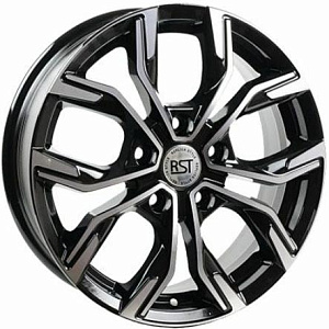 RST R106 6.5x16 5*108 ET50 DIA63.4 BK/FP