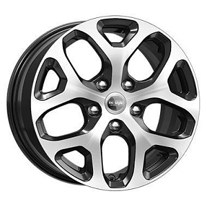K&K KC869 6.5x16 4*100 ET43 DIA60.1 Алмаз черный