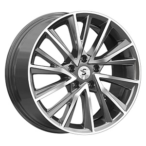K&K КР010 7.5x18 5*114.3 ET39 DIA60.1 Diamond Gloss Graphite