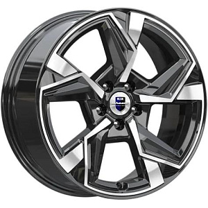 K&K Кайан 7.5x18 5*112 ET46 DIA66.6 Алмаз черный