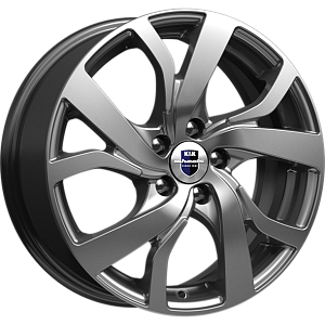 K&K Палермо 6x15 5*114.3 ET39 DIA67.1 Дарк платинум