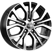 K&K КС736 6.5x16 5*112 ET40 DIA66.6 Алмаз черный