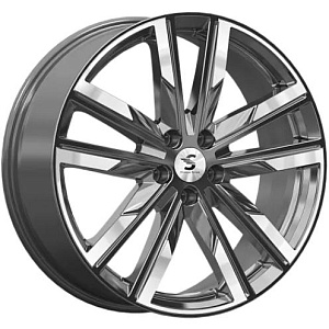 K&K КР014 8x20 5*108 ET46 DIA63.3 Diamond gloss graphite
