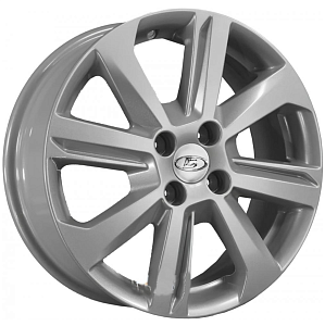 K&K Adiantum 6x16 4*100 ET50 DIA60.1 Сильвер