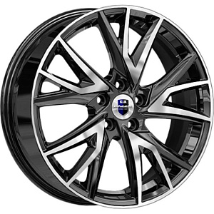 K&K Кайлас 6.5x18 5*112 ET43 DIA57.1 Алмаз черный