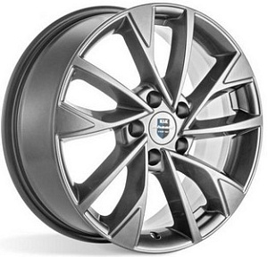 K&K Роквуд 7x17 5*108 ET45 DIA63.35 Дарк платинум